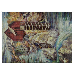 Colorado Rocky Mountains Fluss Crystal Mill Schneidebrett