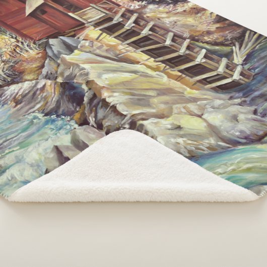 Colorado Rocky Mountains Fluss Crystal Mill Sherpadecke (3/4)