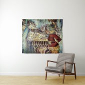 Colorado Rocky Mountains Fluss Crystal Mill Wandteppich (Beispiel (Horizontal))