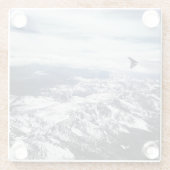 Colorado Rocky Mountains Glasuntersetzer (Rückseite)