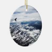 Colorado Rocky Mountains Keramik Ornament (Rechts)