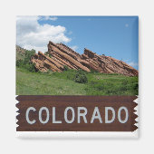 Colorado Rocky Mountains Magnet (Vorne)