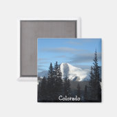 Colorado, Rocky Mountains Magnet (Vorderseite/Rückseite)