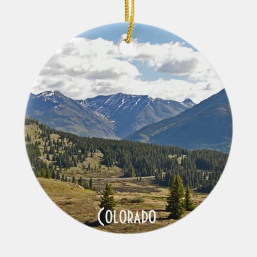 Colorado Rocky Mountains Ornament (Vorne)