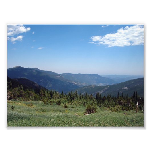 Colorado Rocky Mountains Panorama Fotodruck (Vorne)