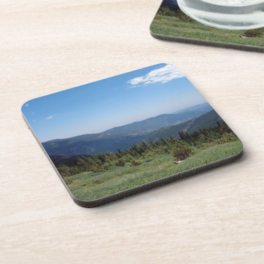 Colorado Rocky Mountains Panorama Untersetzer (Linke Seite)