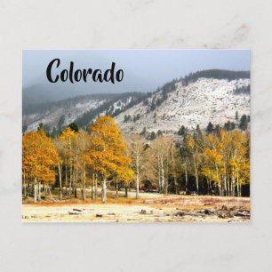 Colorado Rocky Mountains Postcard Postkarte