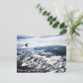 Colorado Rocky Mountains Postkarte (Stehend Vorderseite)