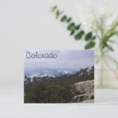 Colorado Rocky Mountains Postkarte (Stehend Vorderseite)
