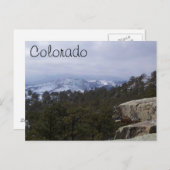 Colorado Rocky Mountains Postkarte (Vorne/Hinten)