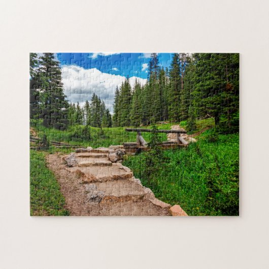 Colorado Rocky Mountains. Puzzle (Horizontal)