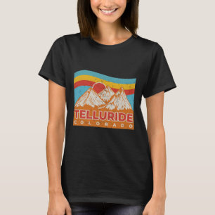 Colorado Rocky Mountains Telluride Skifahren Wande T-Shirt