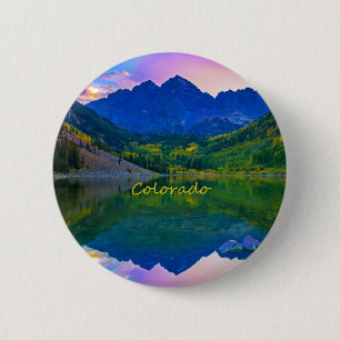 Colorado Rocky Mountains und Lake Button