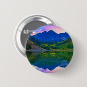 Colorado Rocky Mountains und Lake Button (Vorne & Hinten)