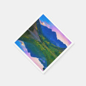 Colorado Rocky Mountains und Lake Serviette (Ecke)