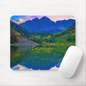 Colorado Rocky Mountains und See Mousepad (Mit Mouse)