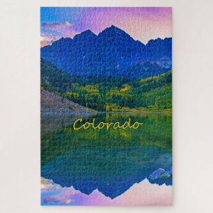 Colorado Rocky Mountains und See Puzzle