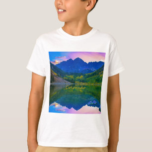 Colorado Rocky Mountains und See T-Shirt