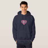 Colorado Rosa Herz - I Liebe CO Hoodie (Vorne ganz)