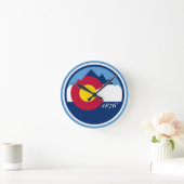 Colorado Runde Wanduhr (Zuhause)