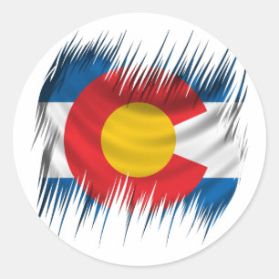 Colorado Runder Aufkleber