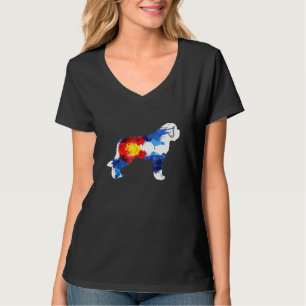 Colorado Saint Bernard Dog - Rocky Mountain T-Shirt