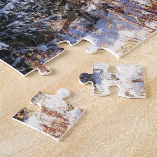 Colorado, San Juan Mountains, erster Schnee Puzzle (Seite)