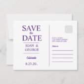 Colorado Save The Date (Rückseite)