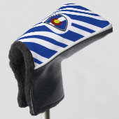 Colorado-Schild Golf Headcover (3/4 Vorderseite)