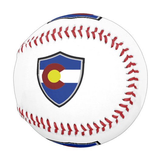 Colorado-Schildbaseball Baseball (Vorne Rechts)