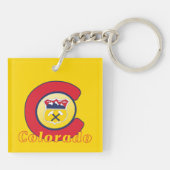 Colorado-Schlüsselanhänger Schlüsselanhänger (Rückseite)