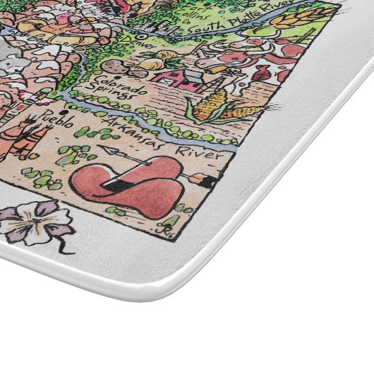 COLORADO SCHNEIDEBRETT (Ecke)