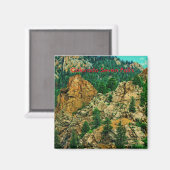 Colorado Seven Falls Magnet! Magnet (Vorderseite/Rückseite)