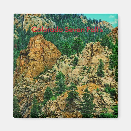 Colorado Seven Falls Magnet! Magnet (Vorne)