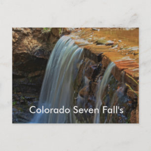 Colorado Seven Fall's POST CARD Postkarte