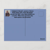 Colorado Seven Falls POST CARD Postkarte (Rückseite)