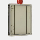 Colorado Silbernes Ornament (Rechts)