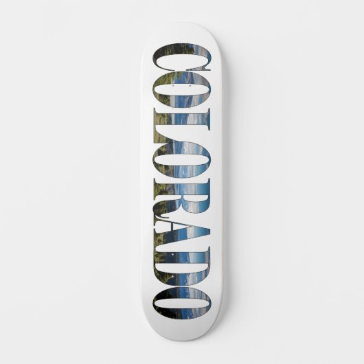 Colorado Skateboard Deck IV (Vorderseite)