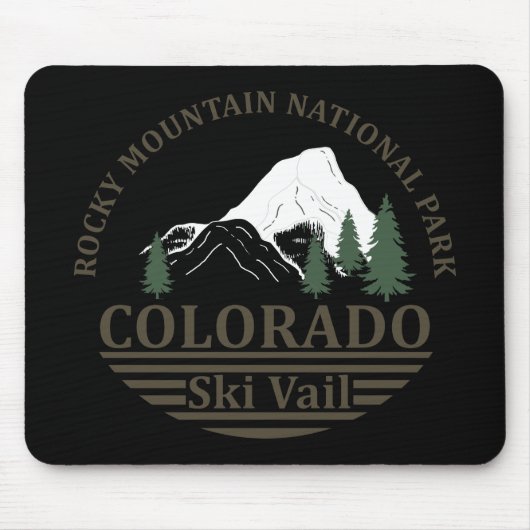 Colorado-Ski Mousepad (Vorne)