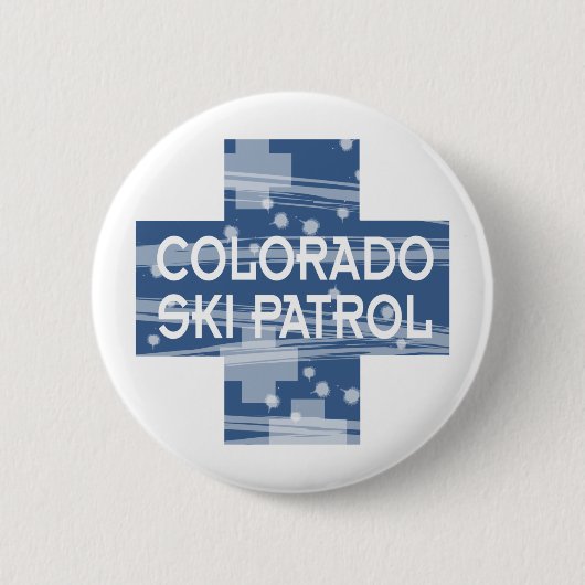 Colorado Ski Patrol Button (Vorderseite)