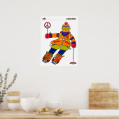 Colorado-Ski-Poster Poster (Küche)