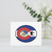 COLORADO SKI TIME POSTKARTE (Stehend Vorderseite)