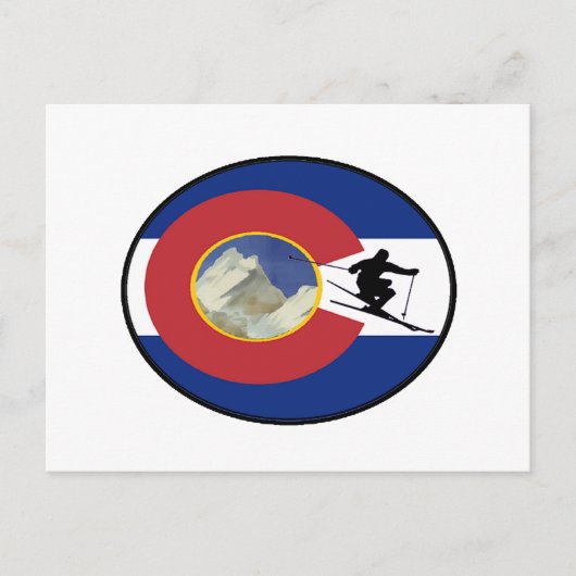 COLORADO SKI TIME POSTKARTE (Vorderseite)