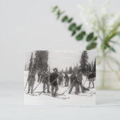 Colorado Skiers, 1910 Postkarte (Stehend Vorderseite)