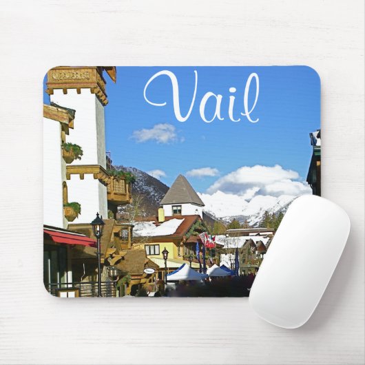 Colorado-Skifahren Mousepad (Mit Mouse)