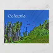Colorado Skilift Postkarte (Vorderseite)