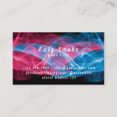 Colorado Smoke Vape Shop Visitenkarte (Rückseite)