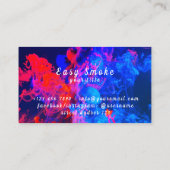 Colorado Smoke Vape Shop Visitenkarte (Rückseite)