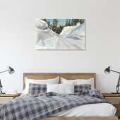 Colorado "Snogo" Schneepflug Winter Lernen Leinwanddruck (Insitu (Schlafzimmer))