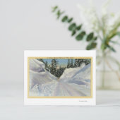 Colorado "Snogo" Schneepflug Winter Lernen Postkarte (Stehend Vorderseite)